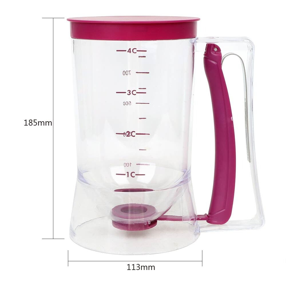 Kitcheniva DIY Baking Batter Dispenser 900ml, 1 pc 900 ml - Foods Co.